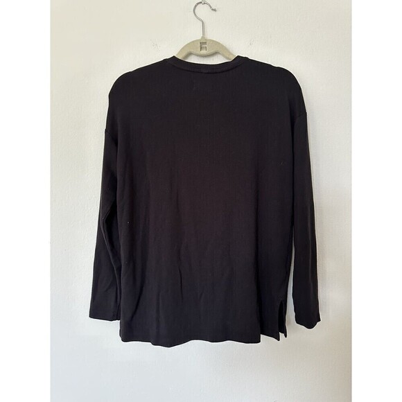 Lou & Grey Signature Soft Long Sleeve Pullover Top V-Neck Size XS (runs big). - Picture 2 of 7
